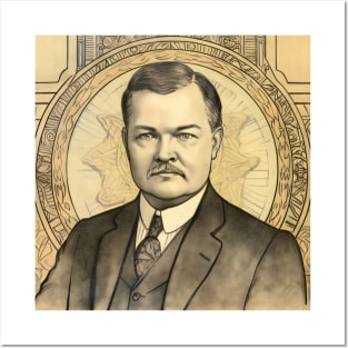 Herbert Hoover leader Posters and Art